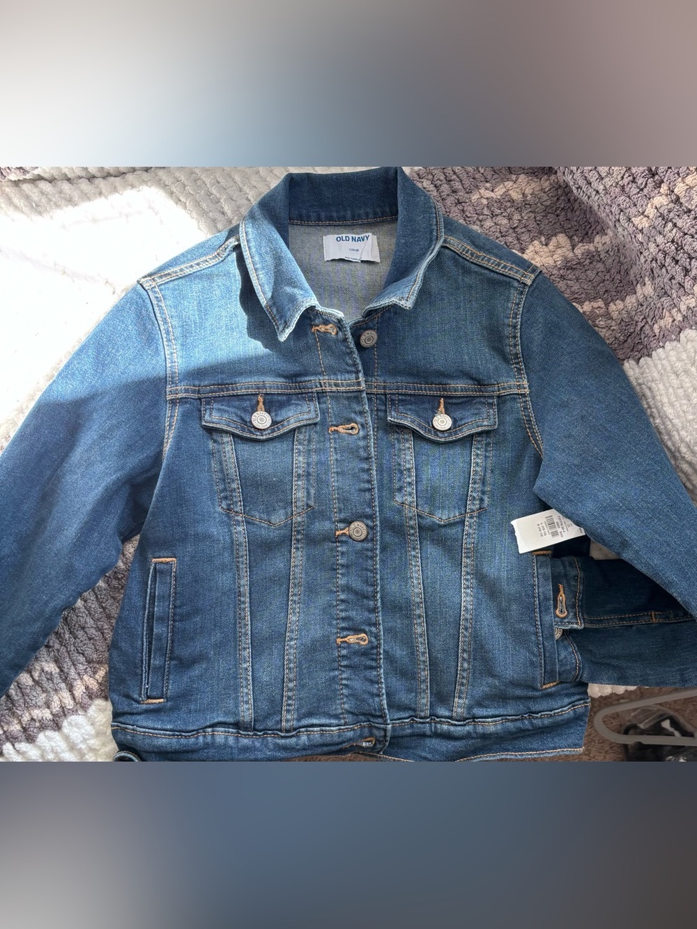 Old Navy Blue Denim Kids Jean Jacket
